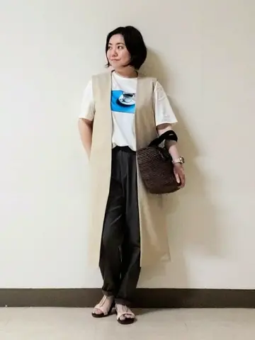 自由区 L 宇野 コーディネート画像