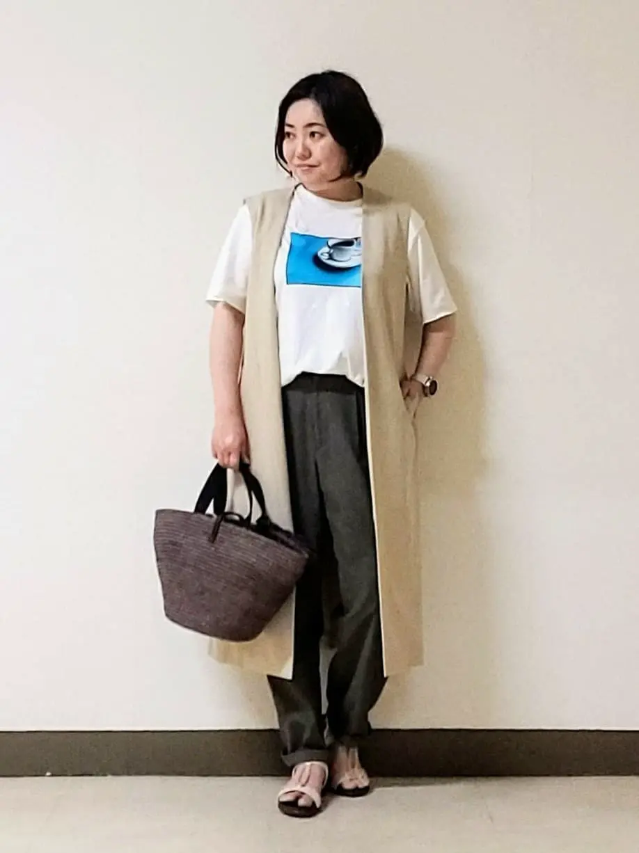 自由区 L 宇野 コーディネート画像