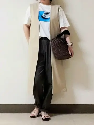 自由区 L 宇野 コーディネート画像