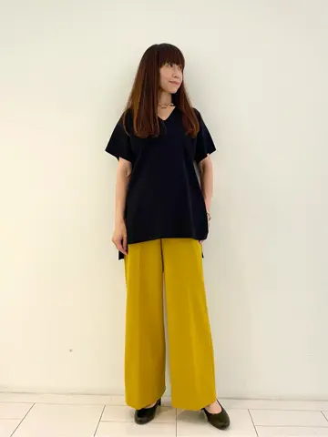 自由区 L スタッフ コーディネート画像