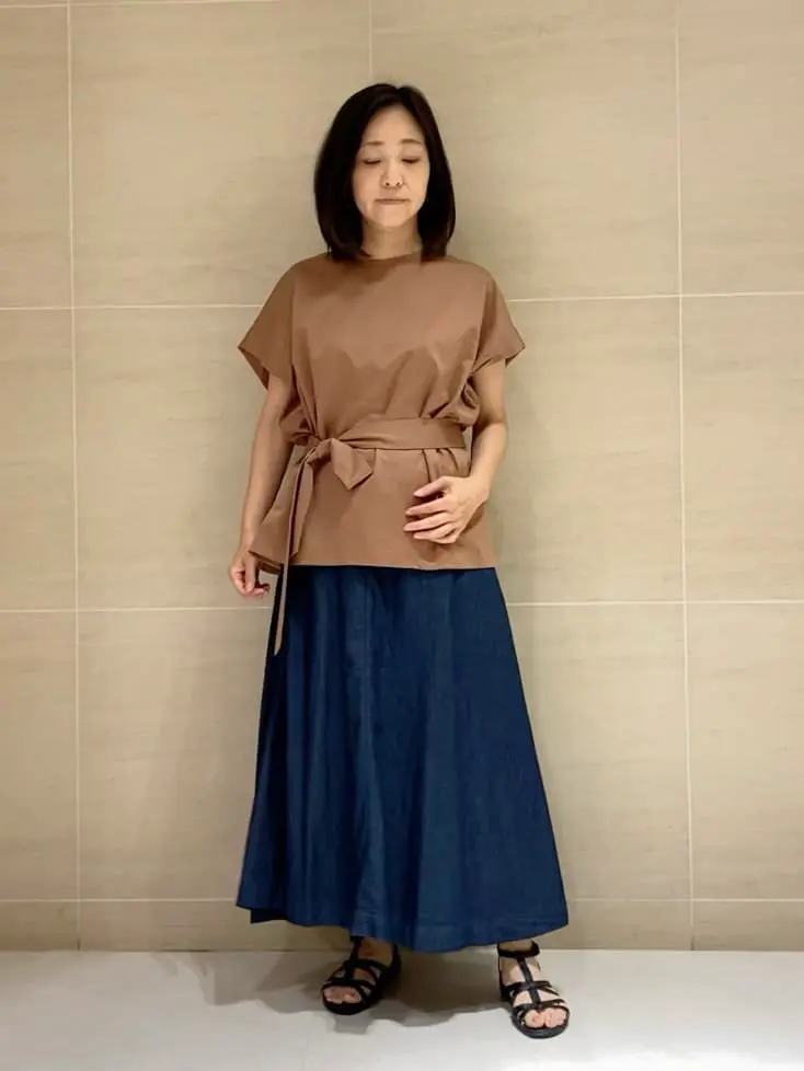 自由区 L 中島 コーディネート画像