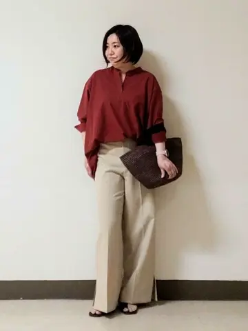 自由区 L 宇野 コーディネート画像