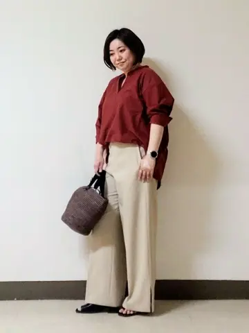 自由区 L 宇野 コーディネート画像