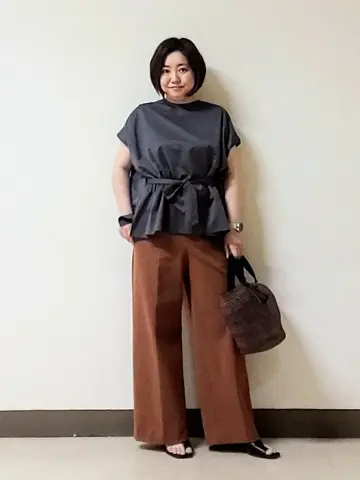 自由区 L 宇野 コーディネート画像