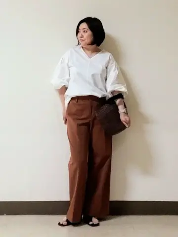 自由区 L 宇野 コーディネート画像