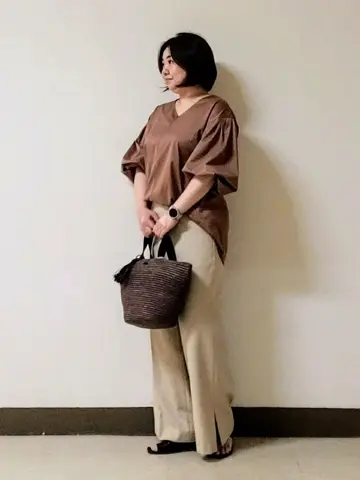 自由区 L 宇野 コーディネート画像