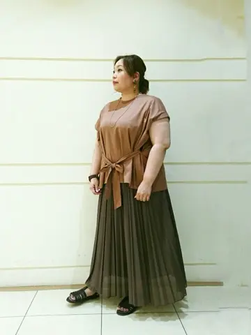 自由区 L 藤原 コーディネート画像