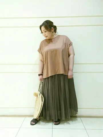 自由区 L 藤原 コーディネート画像