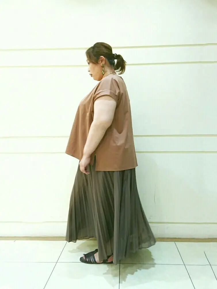 自由区 L 藤原 コーディネート画像