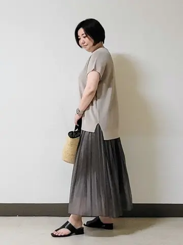 自由区 L 宇野 コーディネート画像