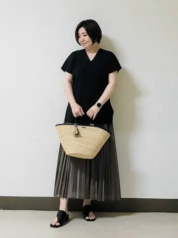 自由区 L 宇野 コーディネート画像