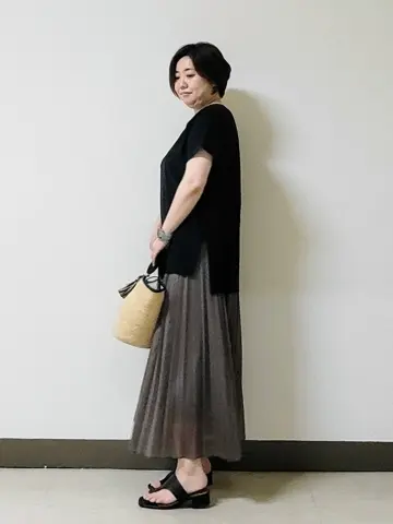 自由区 L 宇野 コーディネート画像