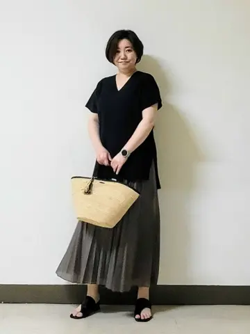 自由区 L 宇野 コーディネート画像