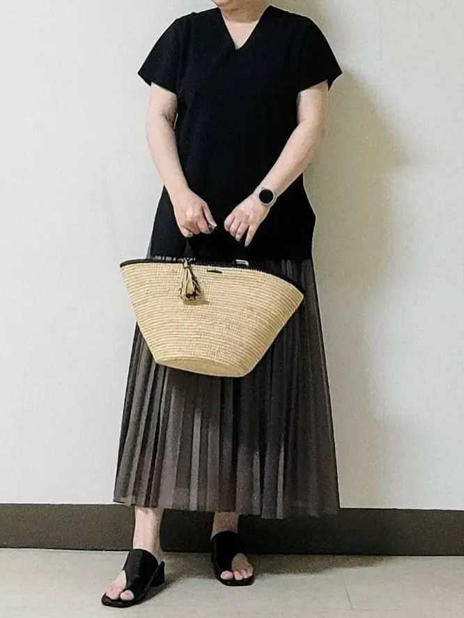 自由区 L 宇野 コーディネート画像