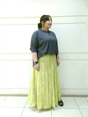 自由区 L 藤原 コーディネート画像