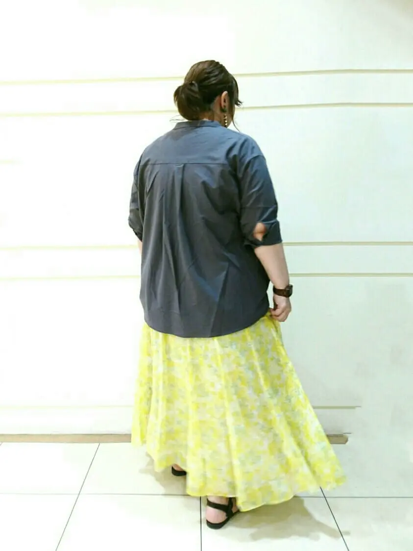 自由区 L 藤原 コーディネート画像