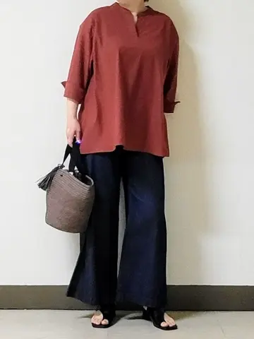 自由区 L 宇野 コーディネート画像