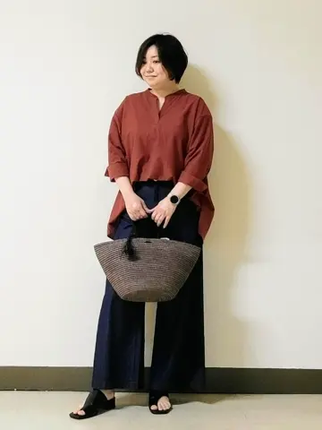 自由区 L 宇野 コーディネート画像