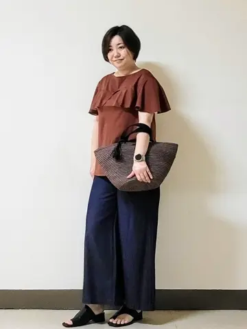 自由区 L 宇野 コーディネート画像