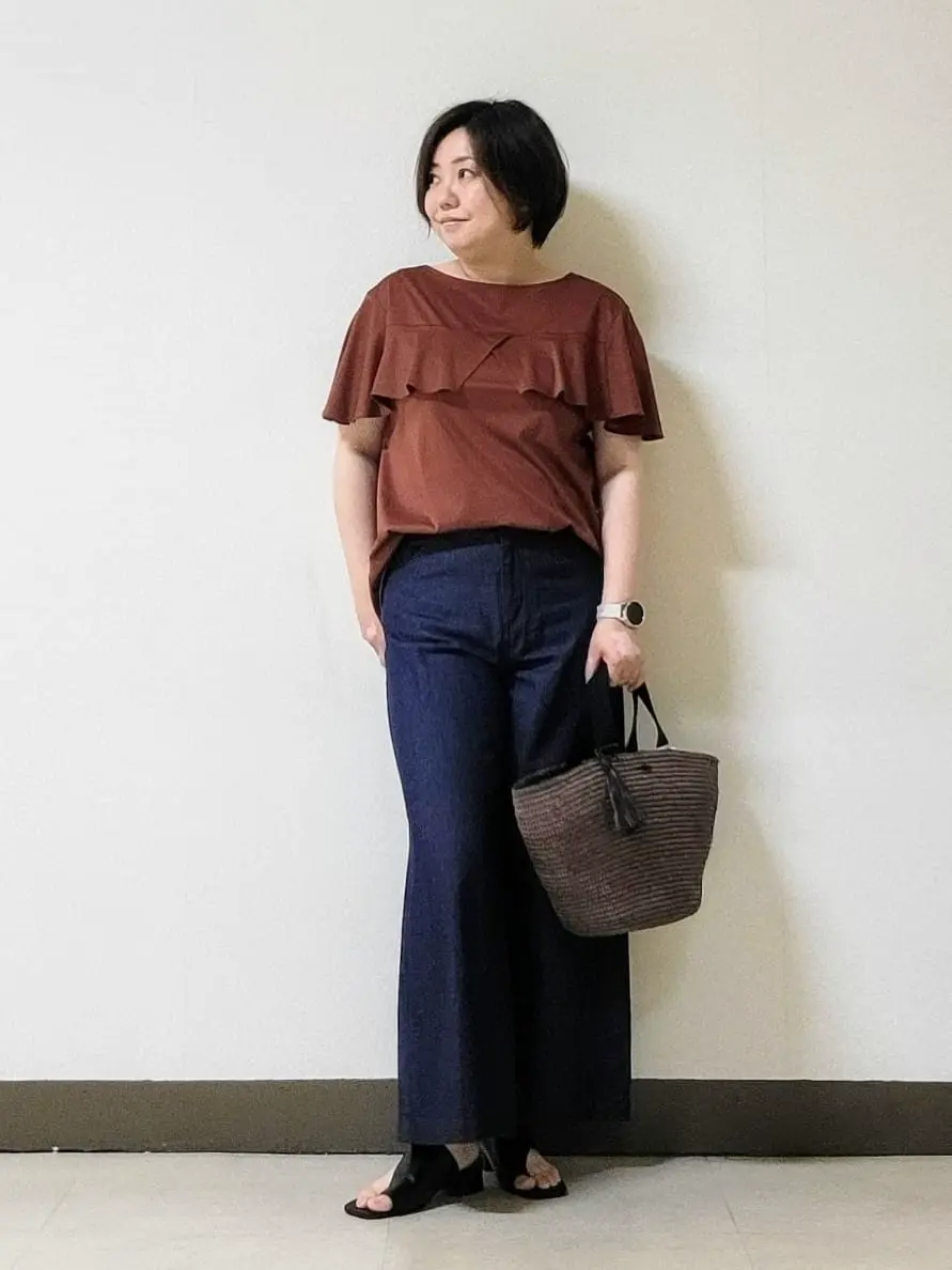 自由区 L 宇野 コーディネート画像