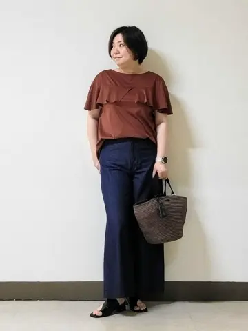 自由区 L 宇野 コーディネート画像