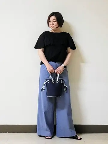 自由区 L 宇野 コーディネート画像