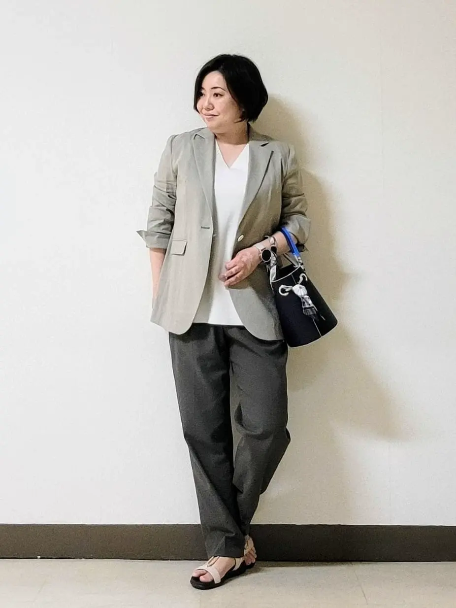 自由区 L 宇野 コーディネート画像