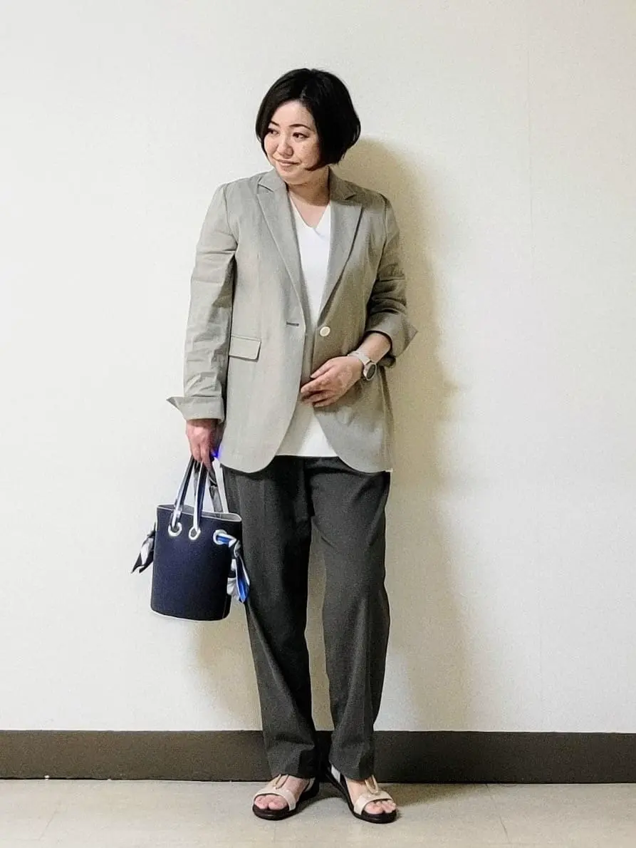 自由区 L 宇野 コーディネート画像