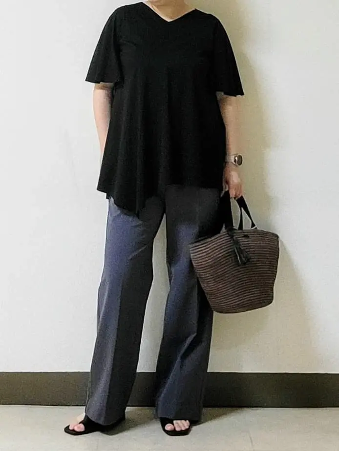 自由区 L 宇野 コーディネート画像