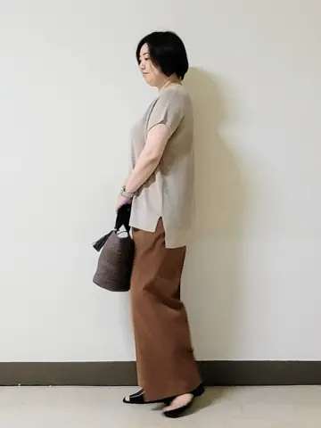 自由区 L 宇野 コーディネート画像