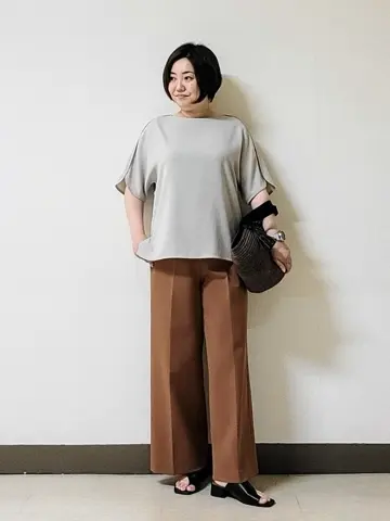 自由区 L 宇野 コーディネート画像