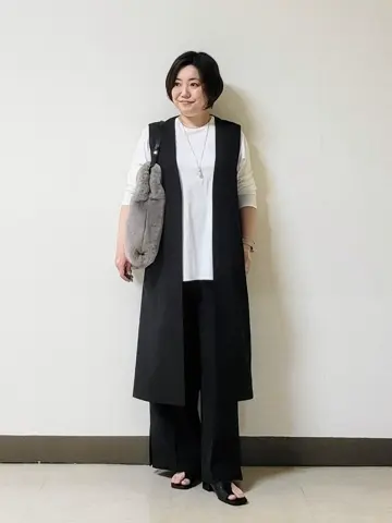 自由区 L 宇野 コーディネート画像