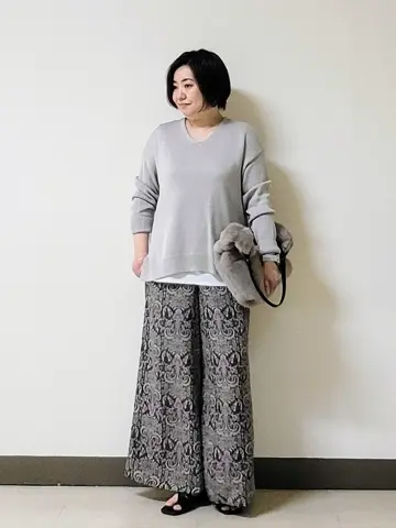 自由区 L 宇野 コーディネート画像