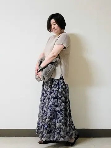 自由区 L 宇野 コーディネート画像