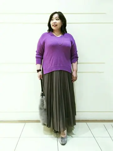 自由区 L 藤原 コーディネート画像