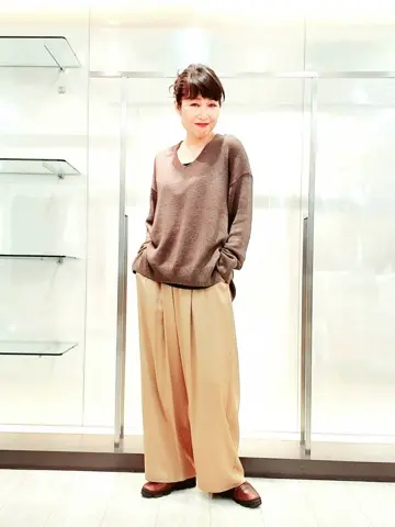 自由区 L 廣本 コーディネート画像