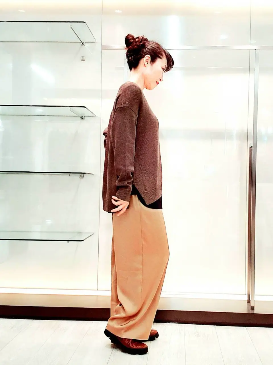 自由区 L 廣本 コーディネート画像