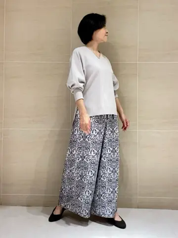 自由区 L 中島 コーディネート画像