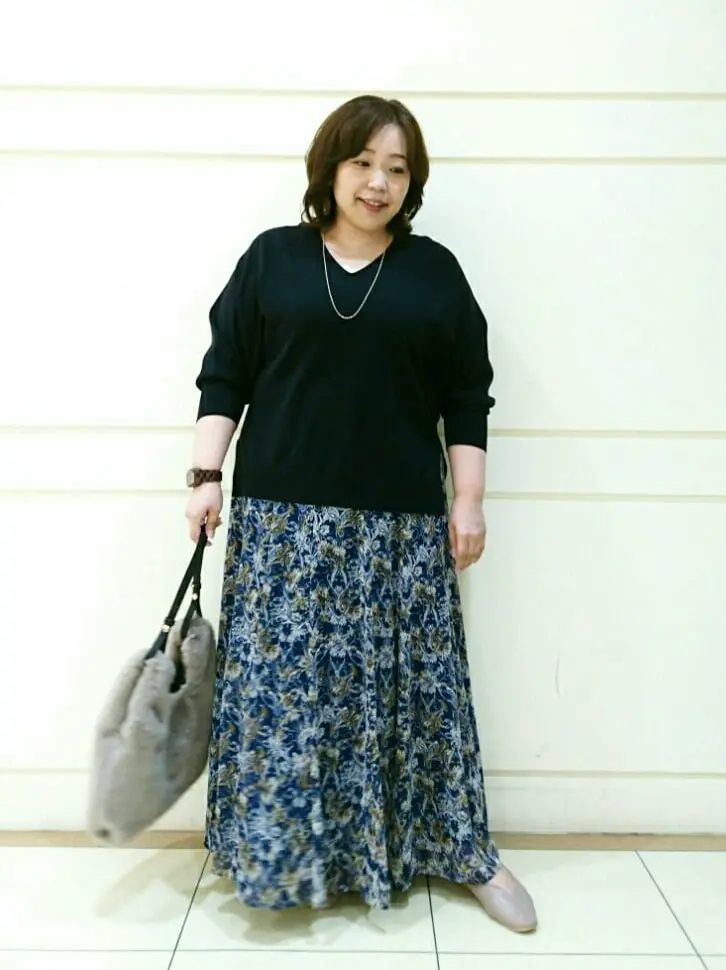 自由区 L 藤原 コーディネート画像