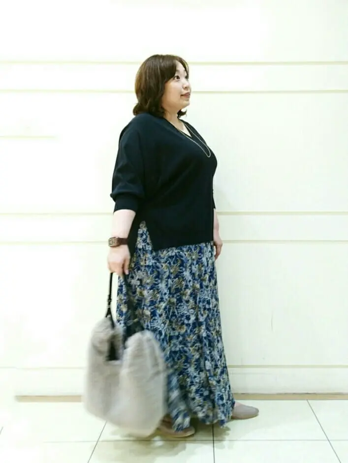 自由区 L 藤原 コーディネート画像