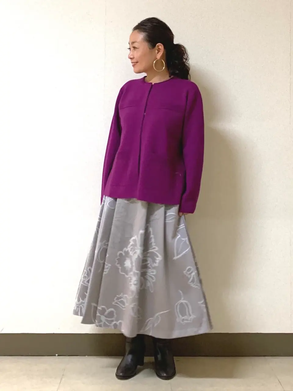 自由区 L 坂本 コーディネート画像