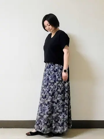 自由区 L 宇野 コーディネート画像