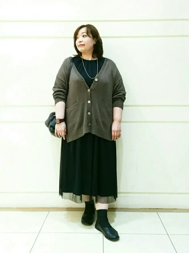 自由区 L 藤原 コーディネート画像