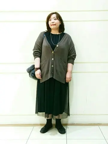 自由区 L 藤原 コーディネート画像