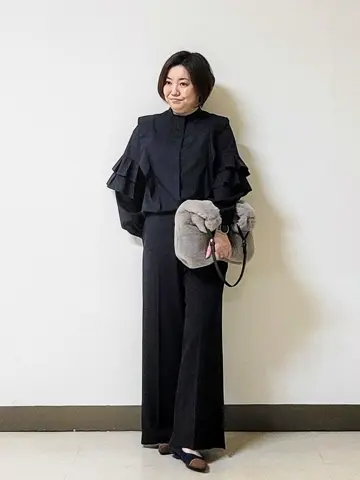 自由区 L 宇野 コーディネート画像