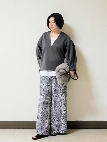 自由区 L 宇野 コーディネート画像