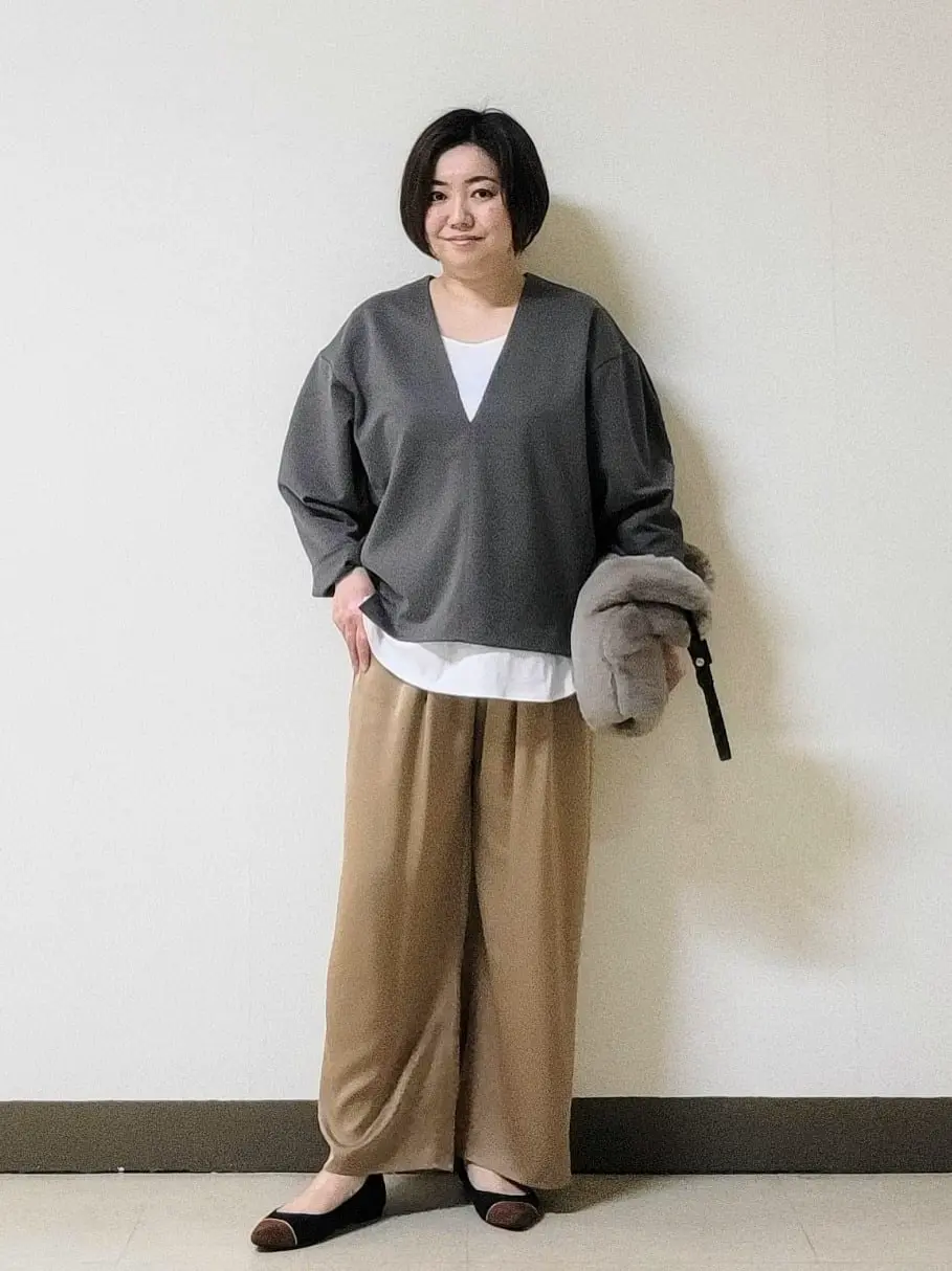 自由区 L 宇野 コーディネート画像