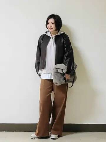 自由区 L 宇野 コーディネート画像