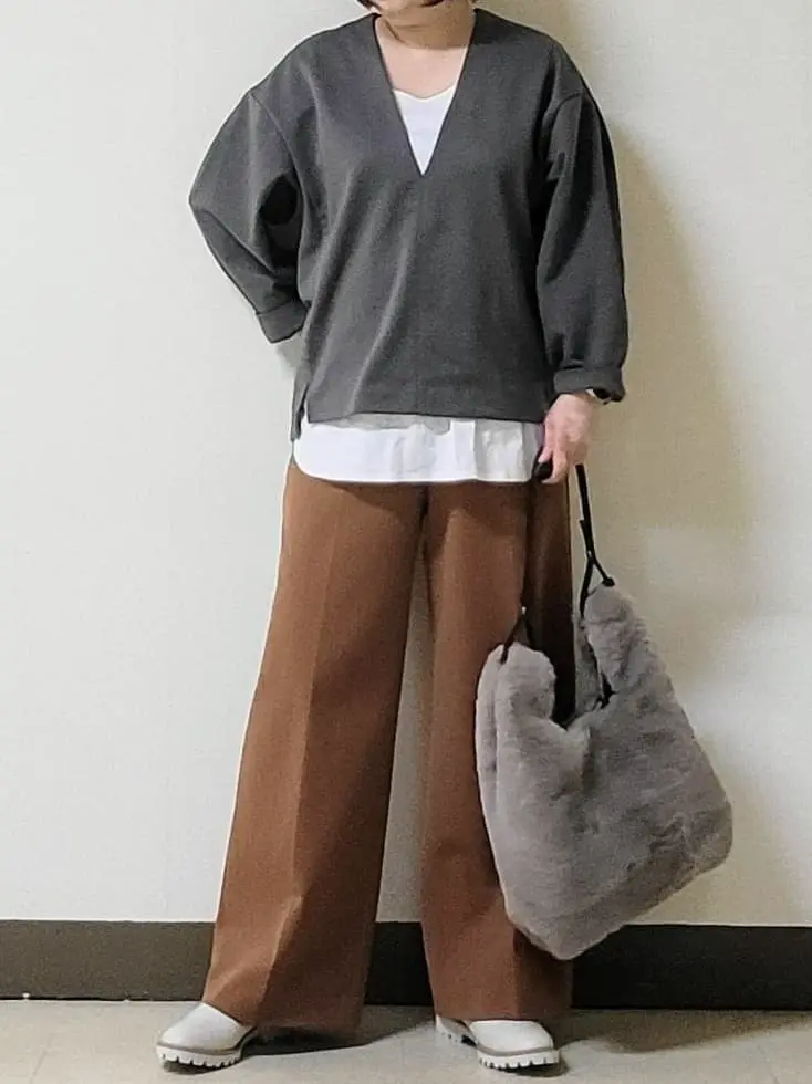 自由区 L 宇野 コーディネート画像