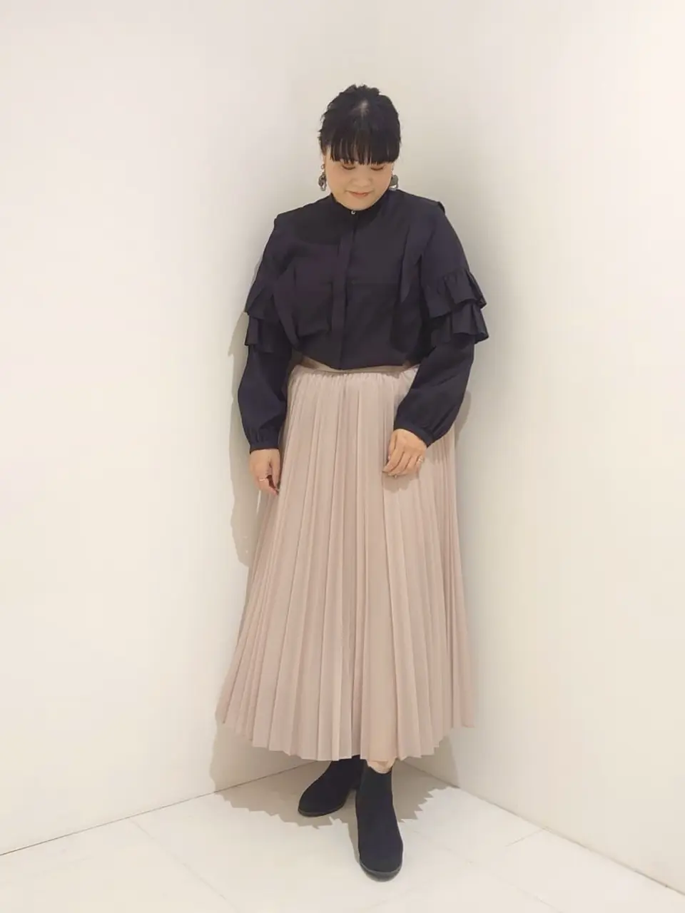 自由区 L 山村 コーディネート画像